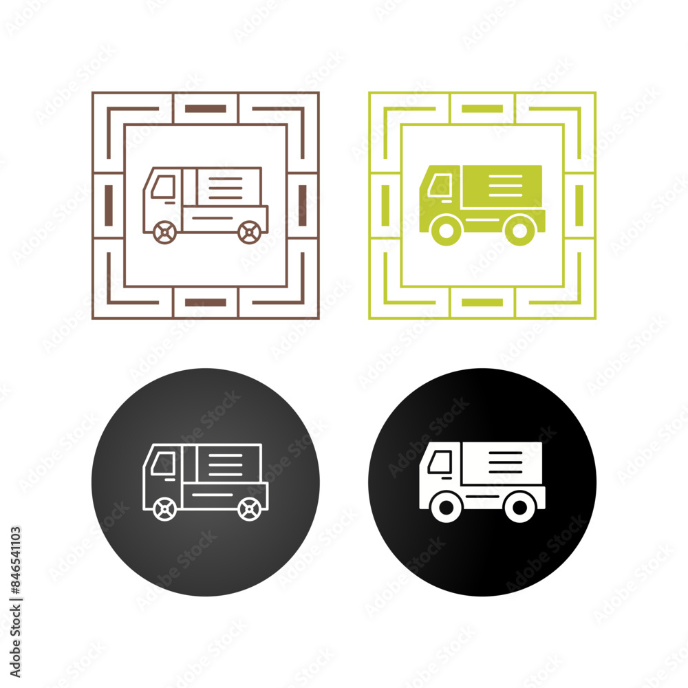 Truck Vector Icon