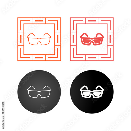 Goggles Vector Icon