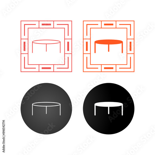 Stool Vector Icon
