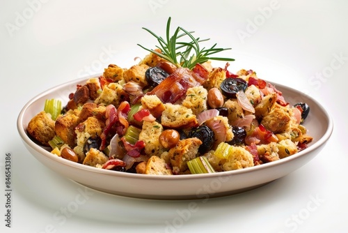 Tasty Bacon, Prune and Chestnut Stuffing with Savory Base
