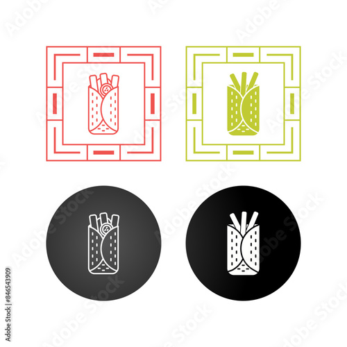 Fajita Vector Icon