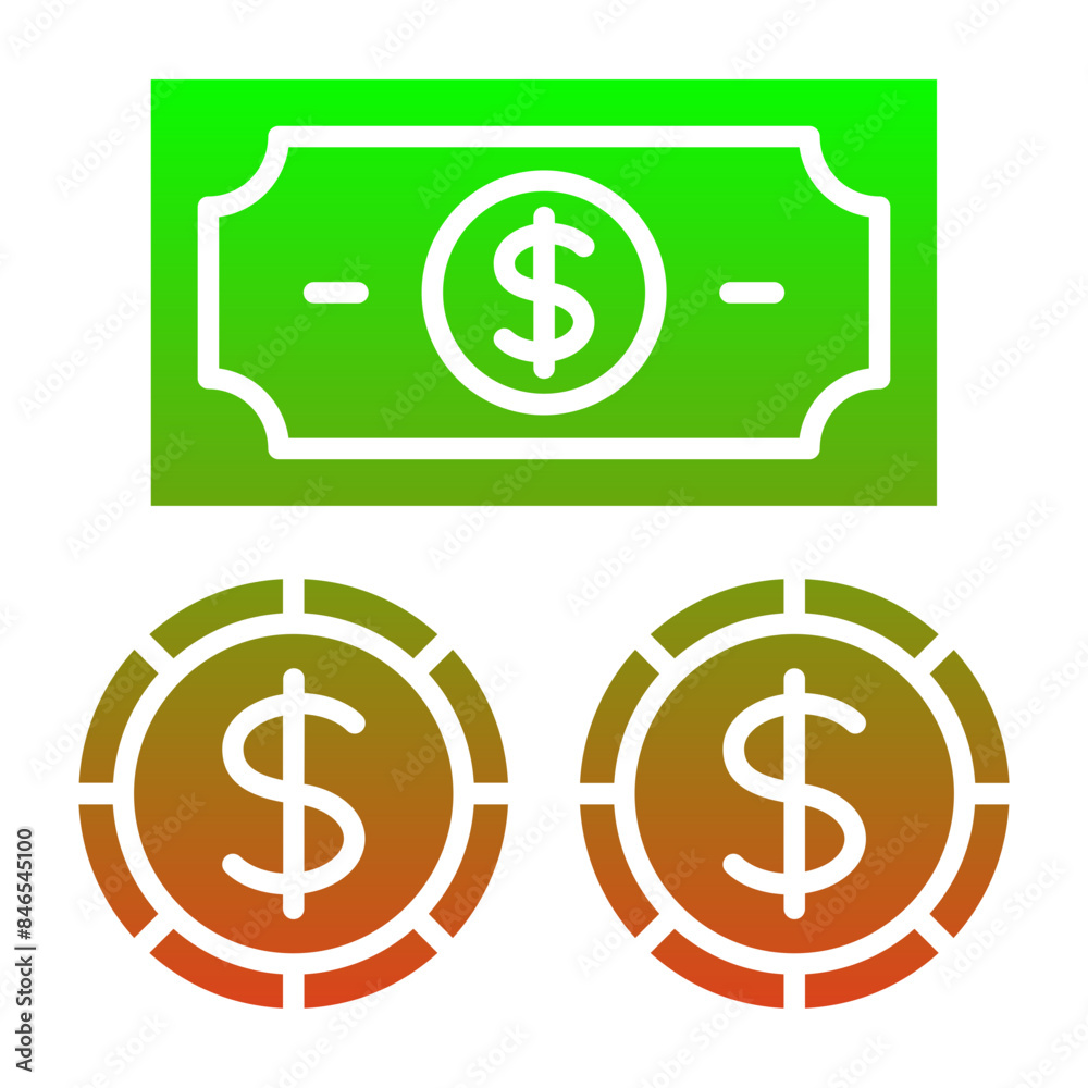 Dollar Currency Icon Dollar Currency Icon
