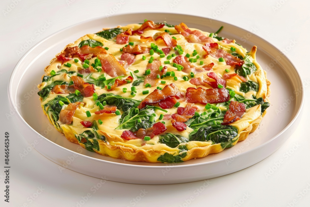 Bacon and Spinach Quiche: A Culinary Delight on a Plate Bacon and Spinach Quiche: A Culinary Delight on a Plate