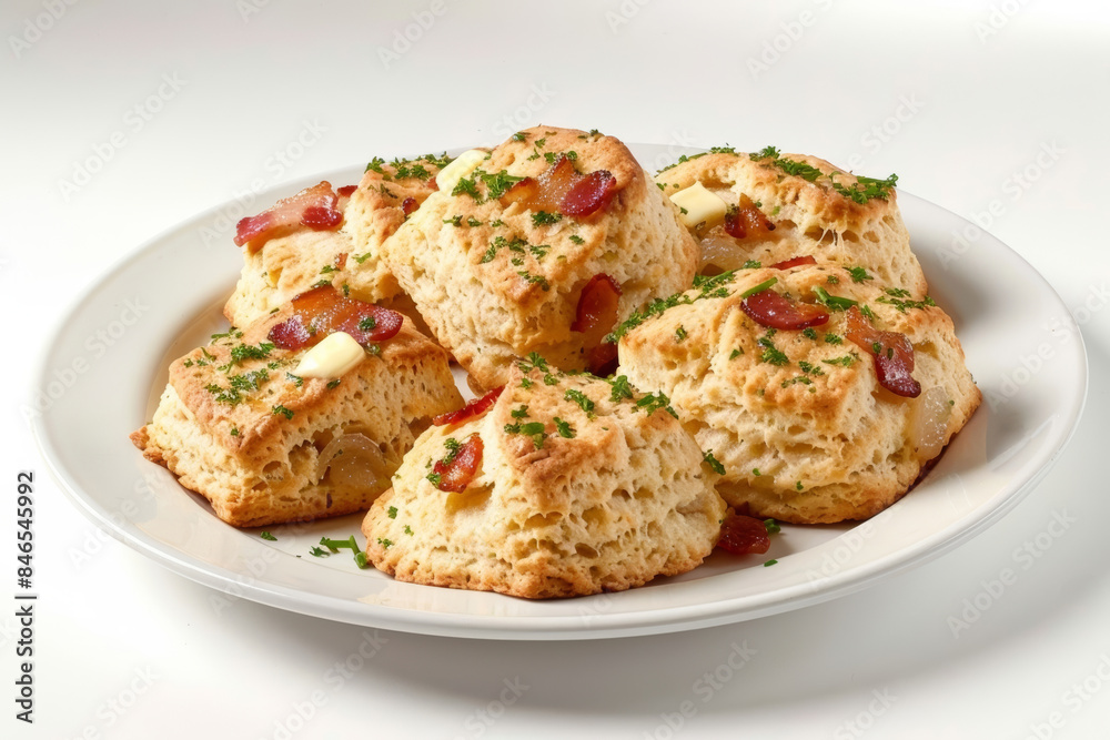 Bacon and Onion Biscuits: Premium Ingredients and Rich Flavors Bacon and Onion Biscuits: Premium Ingredients and Rich Flavors