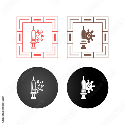 Vaccination Vector Icon