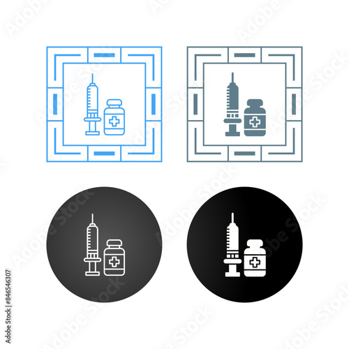 Vaccine Vector Icon