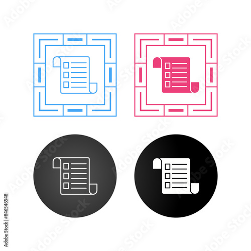 List Vector Icon