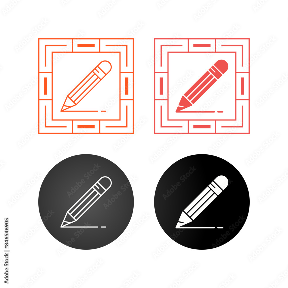 Pencil Vector Icon Pencil Vector Icon