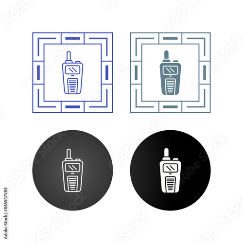 Walkie Talkie Vector Icon