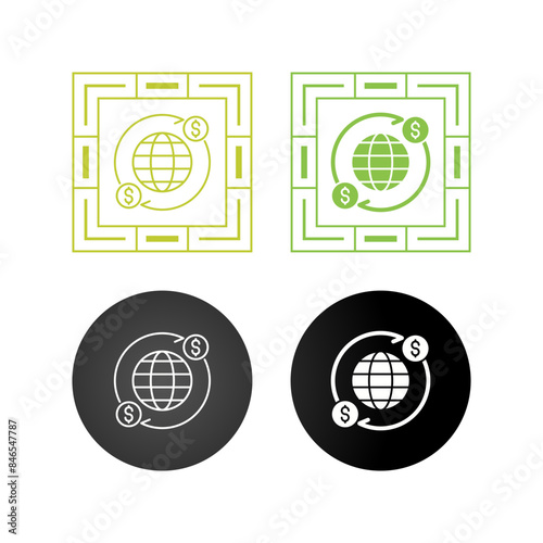 Money Exchange Vector Icon