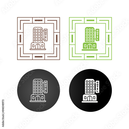 Hotel Vector Icon