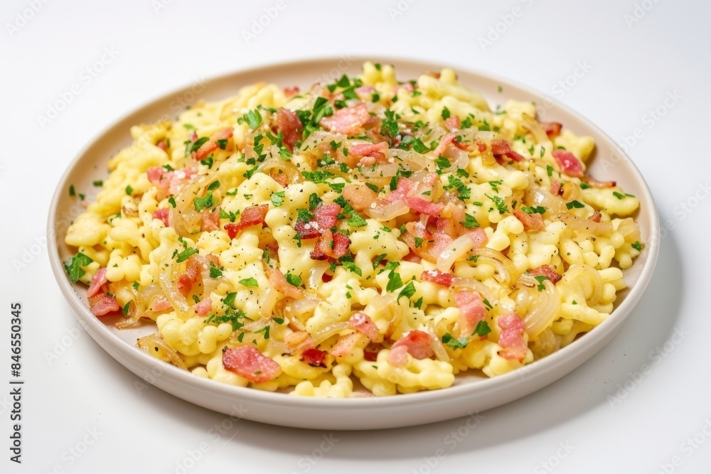 Mouthwatering Bacon Onion Spätzle with Crisp Bacon and Sautéed Onions Mouthwatering Bacon Onion Spätzle with Crisp Bacon and Sautéed Onions