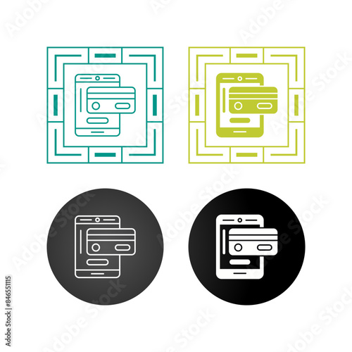 Electronic Payment Vector Icon