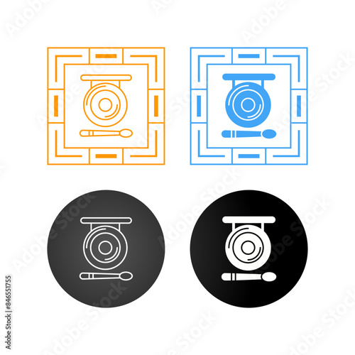 Gong Vector Icon