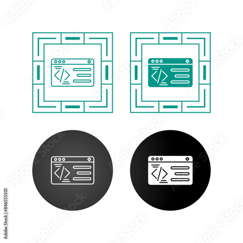 Programming Vector Icon