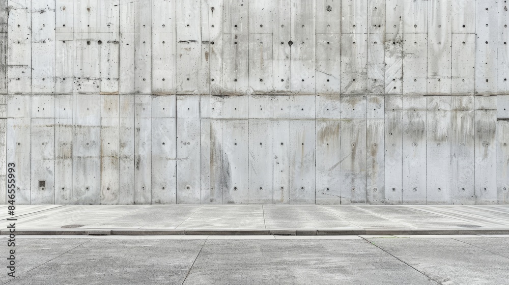 Concrete wall with scratches is gray Concrete wall with scratches is gray