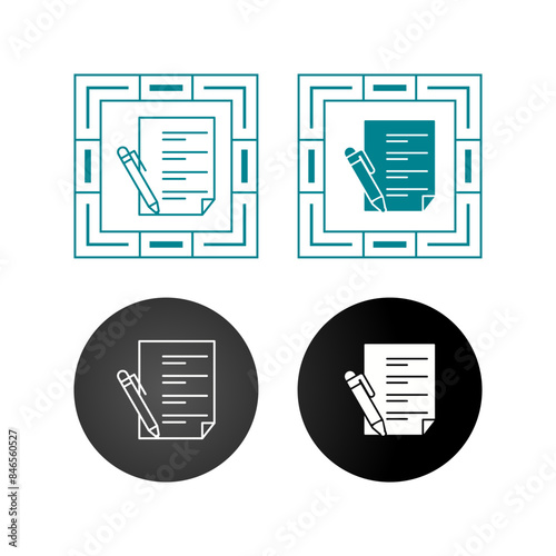 Write Vector Icon