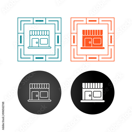 Canteen Vector Icon