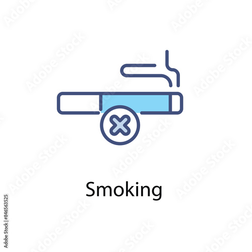 Smoking vector icon 