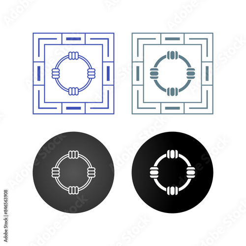 Hula Hoop Vector Icon