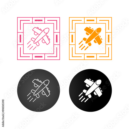 Airplane Vector Icon