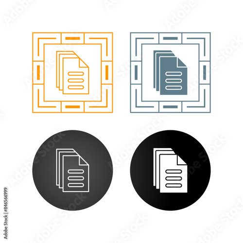 Document Vector Icon