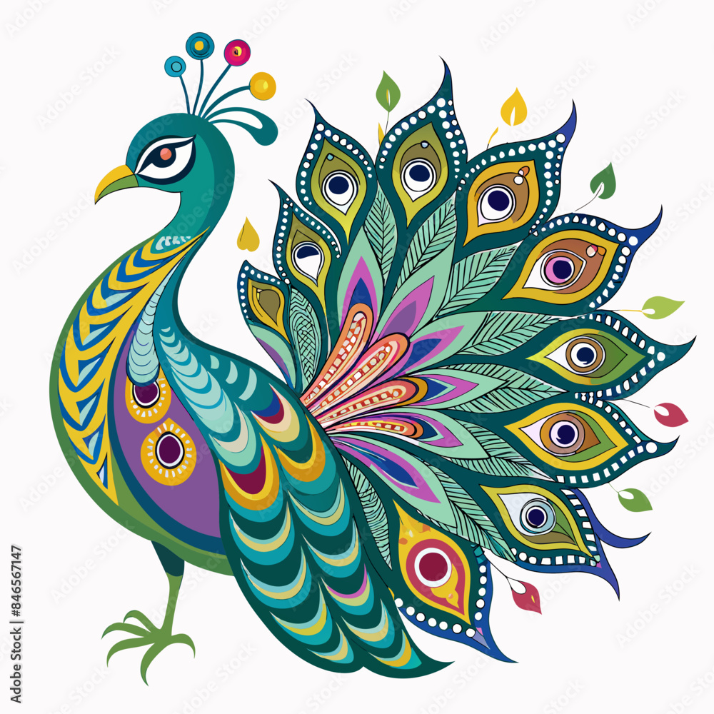 peacock vector illustration peacock vector illustration