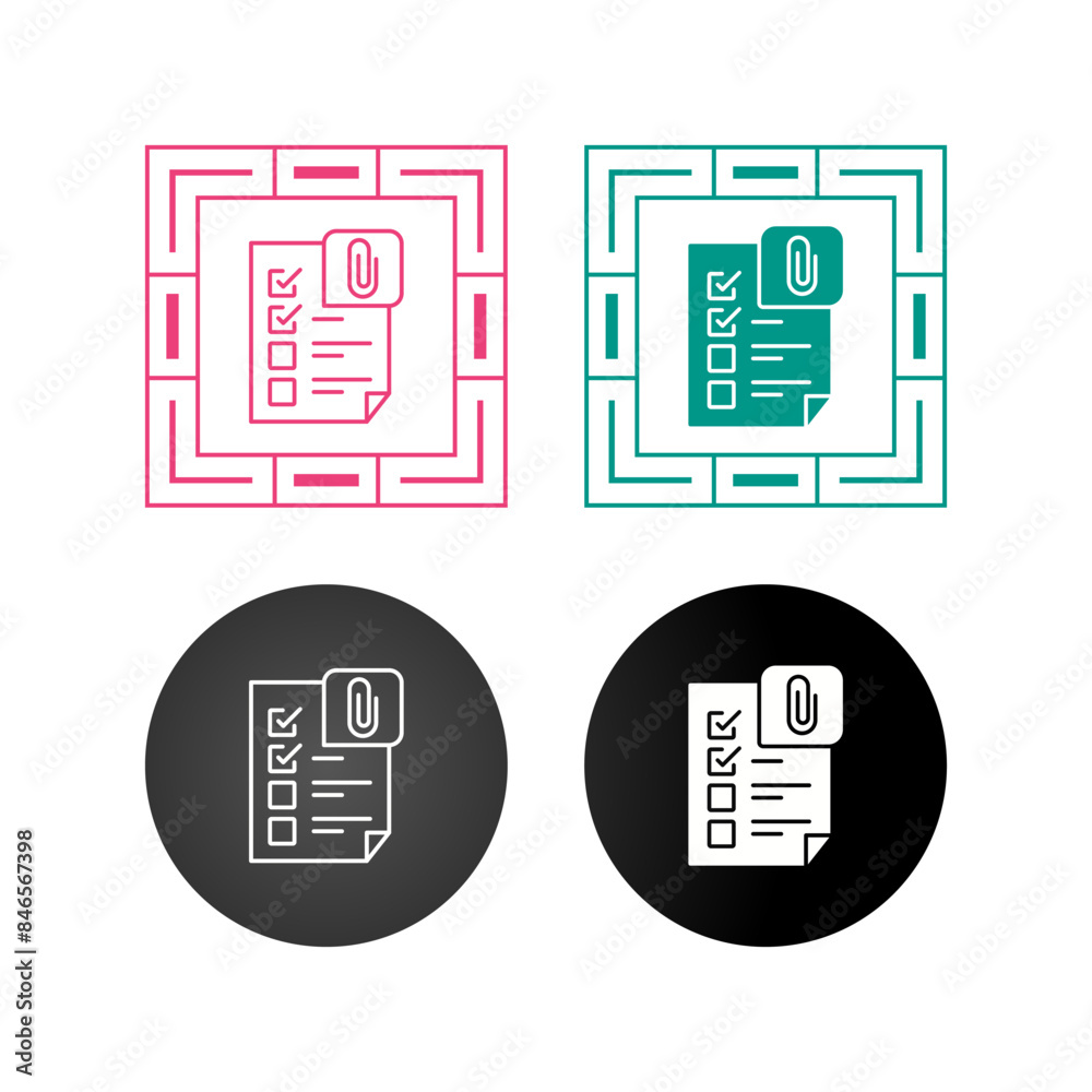 Attach Vector Icon Attach Vector Icon