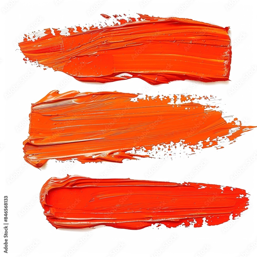 set of watercolor brush strokes set of watercolor brush strokes