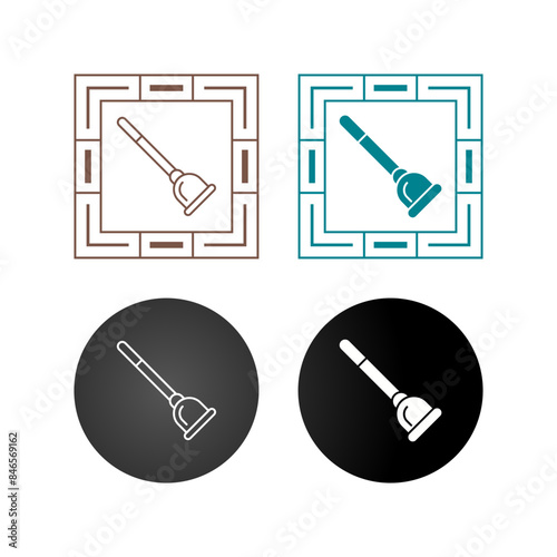 Plunger Vector Icon