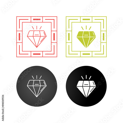 Diamond Vector Icon