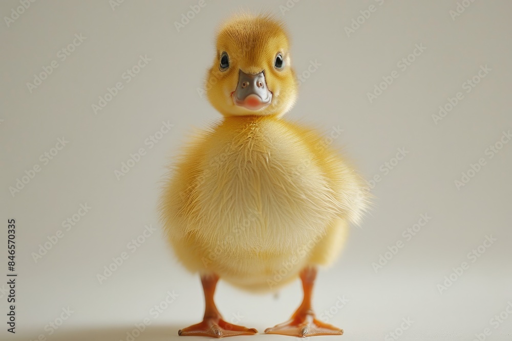 Yellow fluffy duckling Yellow fluffy duckling