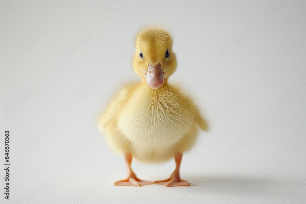 Yellow fluffy duckling Yellow fluffy duckling