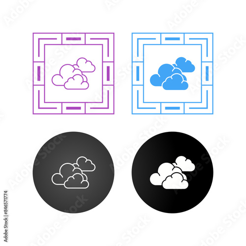 Cloudy Vector Icon