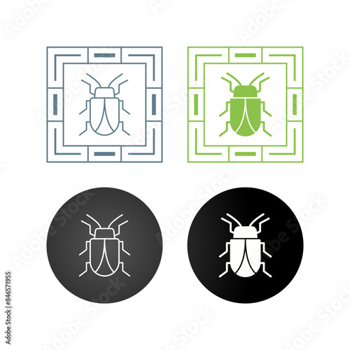 Bug Vector Icon