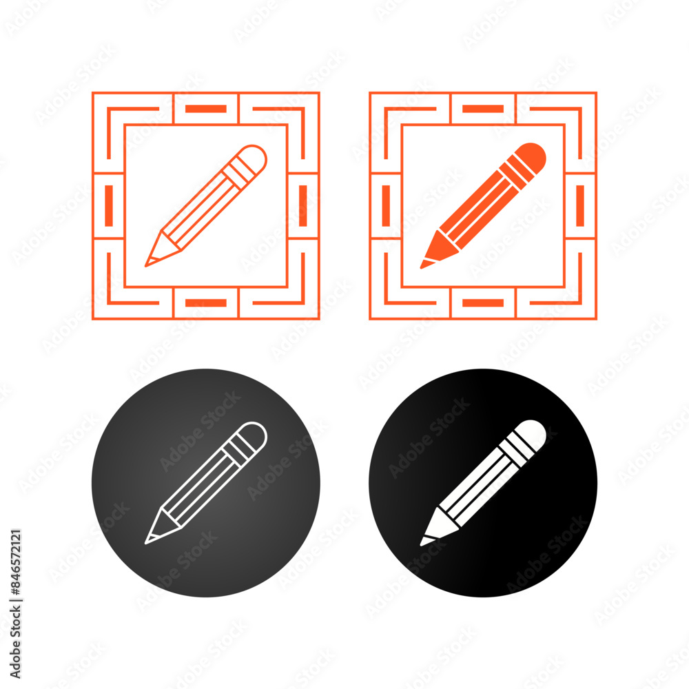 Pencil Vector Icon Pencil Vector Icon