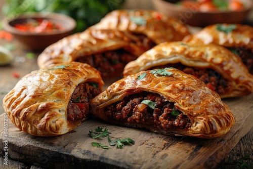 Empanadas argentinas professional advertising food photography photo