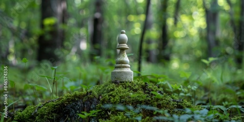 King, queen and chess pieces standing tall in lush green forest, entertainment, hobbies, culture, high definition wallpaper, background.
HD wallpapers, backgrounds, generated by AI. photo