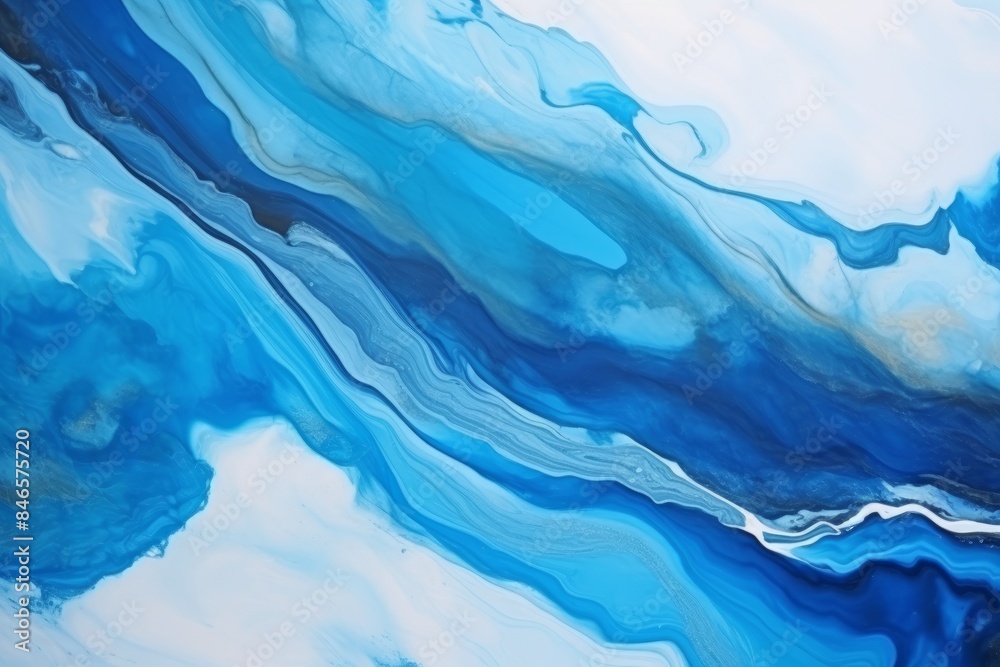 Abstract background with blue marble texture, fluid art painting in the technique of alcohol ink. Abstract background with blue marble texture, fluid art painting in the technique of alcohol ink.