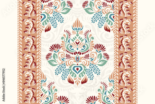 Arabesque rug pattern  photo