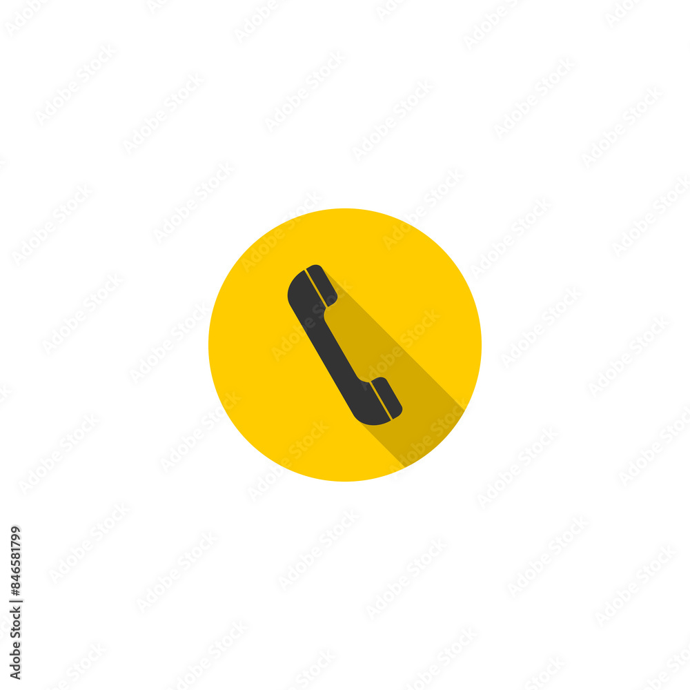 Sticker phone icon isolated on transparent background Sticker phone icon isolated on transparent background