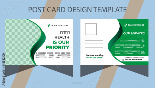  Multipurpose post card design template | Postcard design, Card design, Postcard design inspiration.