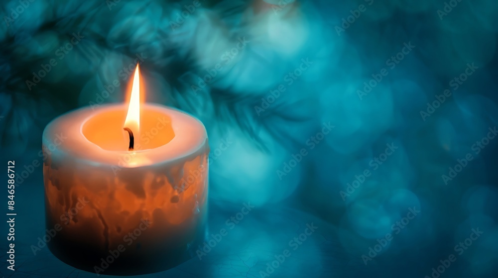 candles background feeling pleasure and romantic background with candle isolated on the white background with abstract lovely pink yellow and blue flower in the background with broad text copy space candles background feeling pleasure and romantic background with candle isolated on the white background with abstract lovely pink yellow and blue flower in the background with broad text copy space