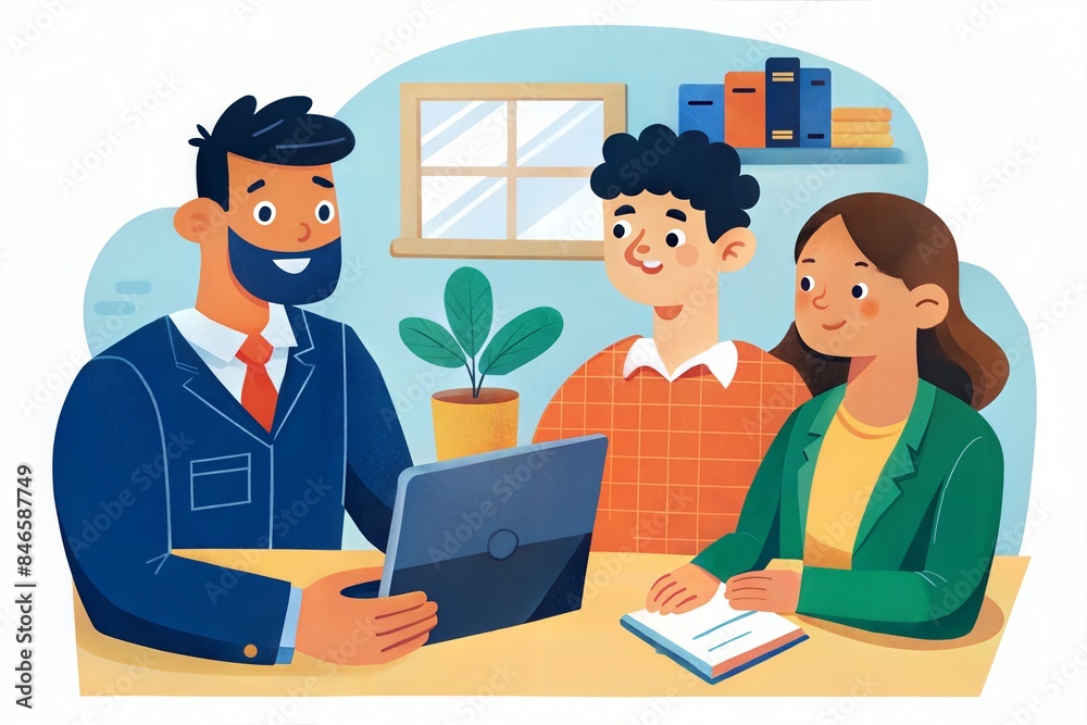 flat vector illustration of people in a flat style flat vector illustration of people in a flat style