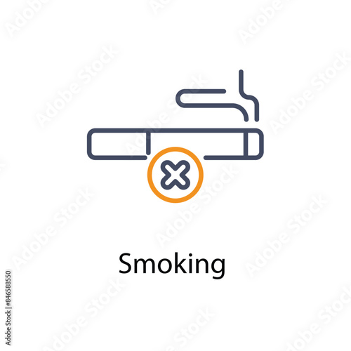 Smoking vector icon 