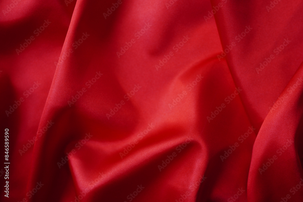 Texture red satin or silk is beautiful and luxurious (blurred) Texture red satin or silk is beautiful and luxurious (blurred)