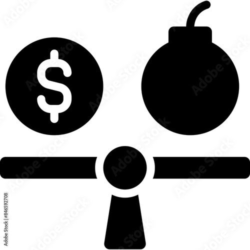 financial crisis icon