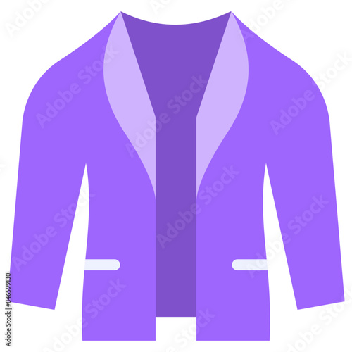 blazer flat icon