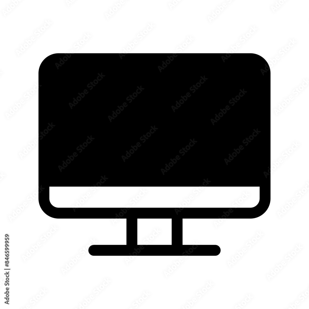 Screen Icon Vector Symbol Design Illustration Screen Icon Vector Symbol Design Illustration