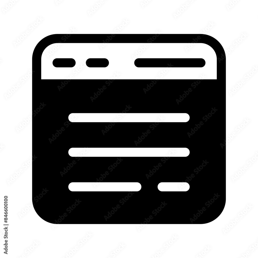 Website Icon Vector Symbol Design Illustration